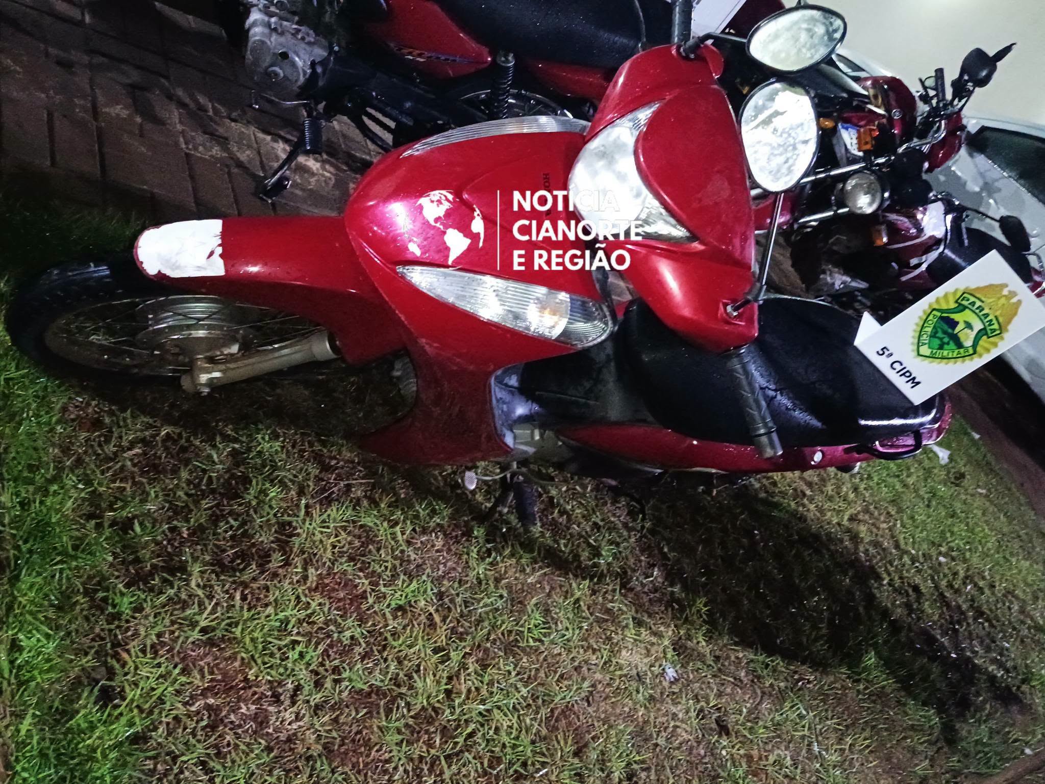 Motoneta e tablets furtados são recuperados na área central de Terra Boa